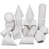 VanSP 2inch Mini Resin Geometry Mold Sketch Classic Sculpture-3D Gypsum Geometry Sketch Basic Form Learning Tools for Drawing Practice and Home Decor 10PCS view 2