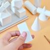VanSP 2inch Mini Resin Geometry Mold Sketch Classic Sculpture-3D Gypsum Geometry Sketch Basic Form Learning Tools for Drawing Practice and Home Decor 10PCS view 4