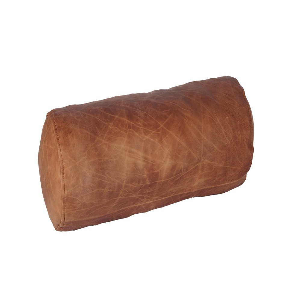 D DOLLY LAMB Round Cervical Roll Cylinder Bolster Pillow Cover | Ergonomically Designed for Head, Neck, Back, and Legs, Ideal for Spine and Neck Support, 6x14 Inches, Beige Artical Pack of 1