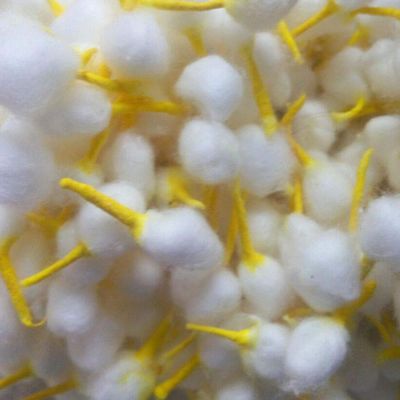 MODERN INDIAN ART Cotton Round Diya Handmade Wicks for Puja Temple Diwali Aarti Pack of 1100