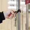 Alessi StaySafe No Touch Keychain, Chrome Plated Zamak, Black view 3
