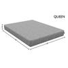Diamond Mattress Soothe Gel Pressure-Relieving Mattress, Queen 8-inch, Greenguard Gold, CertiPUR-US Certified, Fiberglass-Free, Made in USA view 2