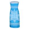 Andongnywell Women's Strapless Floral Casual Mini Beach Dress Cover-ups Dress Ladies Print Tube top Dresses (Blue,X-Large) view 2