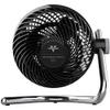 Vornado Pivot6 Whole Room Air Circulator Fan with 4 Speeds, Remote Control, Rotating Axis, Black view 2