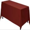 Spaces 100% Cotton Lightweight Tablecloth for Kitchen and Home Table Rectangle Easy Care Washable Tablecloth Decorative Tablecloth (60-Inch x 108-Inch, Burgundy)- Machine Washable. view 4