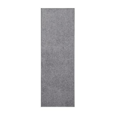 Furnish my Place Modern Indoor/Outdoor Commercial Solid Color Rug - Grey, 3' x 10', Runner, Pet and Kids Friendly Rug. Made in USA, Area Rugs Great for Kids, Pets, Event, Wedding