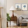 Renditions Gallery Antique Coral in Navy I 2 Piece Framed Artwork Set, Underwater Ocean Themed Pair, Blue, Modern Silver Frame, White Mat, Plexiglass, 16 In W X 20 In H, Made in America view 4