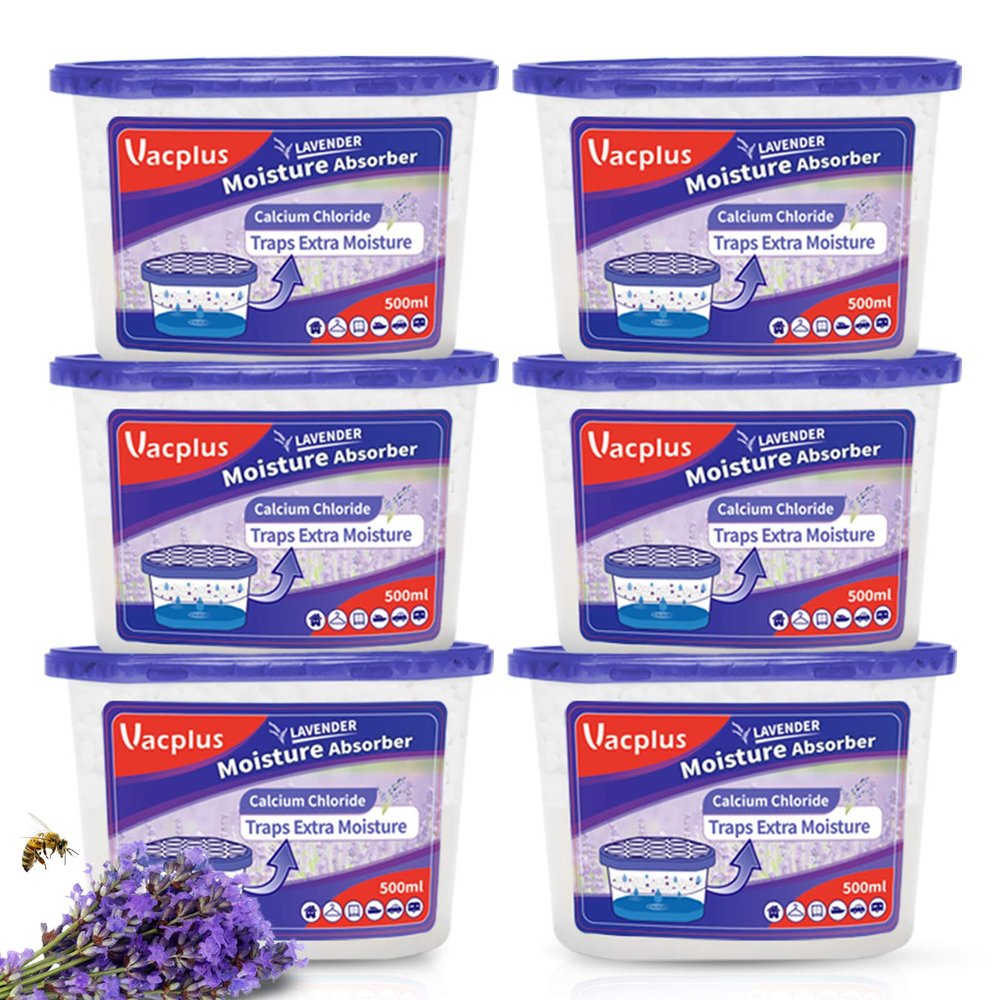 Vacplus Moisture Absorber, 10.5 OZ, Strong Absorption, Lavender