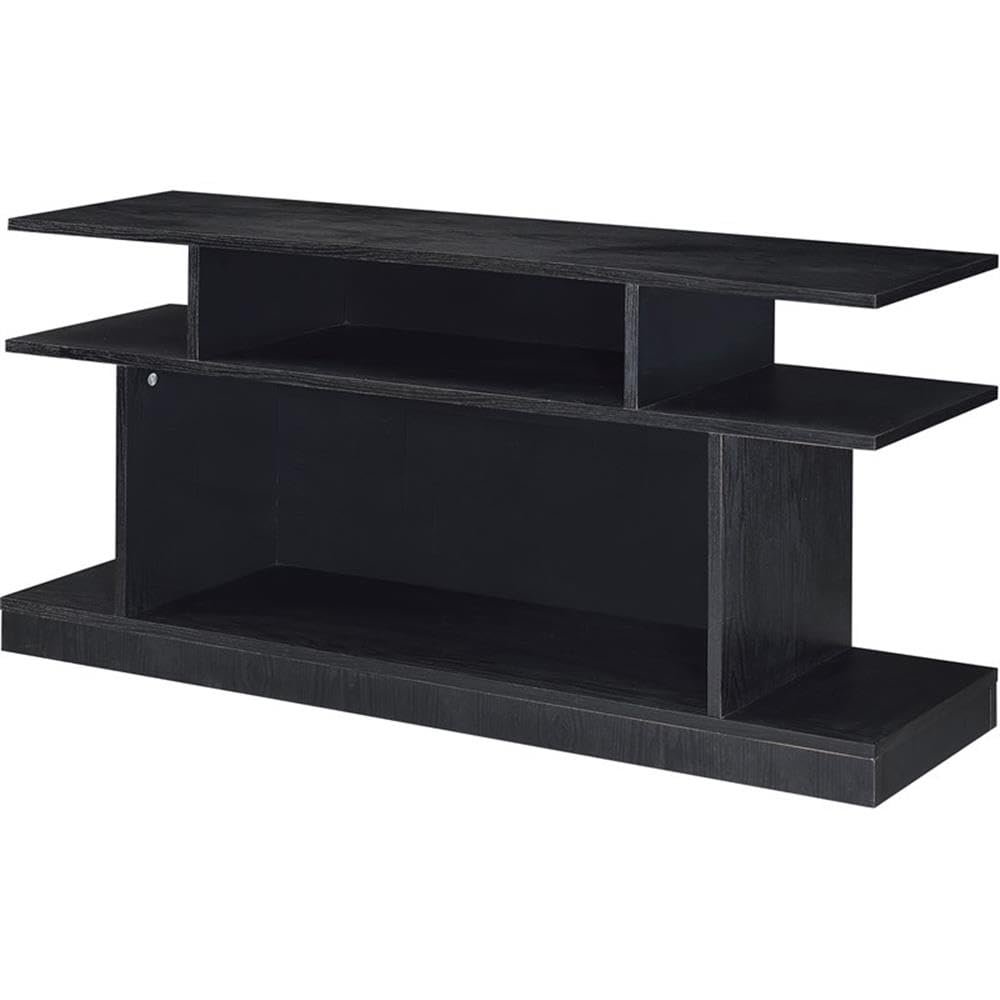 Acme Sollix Wooden Sofa Table with Multiple Storage Compartments in Black