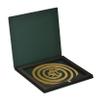 KESAR ZEMS North-West/Vayavey: Brass Helix Vastu Energy Helix (15 x 15 x 0.3 Cm) Golden-Circle view 2