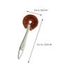 Hemoton 2pcs Cleaning Brush Toilet Bowl Cleaner Brush Toilet Scrubber tub Scrubber Cleaner Sponge Dish Coir pp view 2