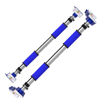 CXYGZLJ Free Punching Telescopic Rod, Curtain Bedroom Track, Bathroom Waterproof Rack, Kitchen Multi-Function Telescopic Rod, Fitness Horizontal Bar, Double Guarantee Pull Rod (Size : 110-130cm)