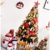 Christmas Tree RENRUIRUI 4ft with Xmas Ornaments, for Home Farmhouse Office Hotel Shopping Mall view 2