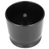 304 Stainless Steel Coffee Dosing Powder Receiver Container Coffee Accessories 58mm, 1 Coffee Powder Cup+ 1 Cup Plug(Black) view 3