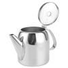 Cold Kettle, Stainless Steel Coffee Kettle Short Spout Cold Kettle Tea Pot for Home & Kitchen Hotel Restaurant(20oz) view 4