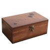 Retro Style Wooden Sewing Box Storage for Scissors Thread Embellishments Home Decor view 1