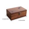 Retro Style Wooden Sewing Box Storage for Scissors Thread Embellishments Home Decor view 4
