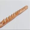 KESAR ZEMS Reiki Healing Pyramid Strip for Healing, Aura Cleaning Vastu Correction with 12 Pyramid (24 X 2 X 1 CM) Copper view 2