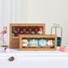 JCXPACK 100PCS 12 x 5 x 1.5 inches Auto-Popup One Piece Premium Cookie Boxes, Mini Strawberry Boxes, Kraft Brown Bakery Box for Holiday Cookie Gift Sets view 3