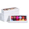 JCXPACK 24PCS 12 x 5 x 1.5 inches Auto-Popup One Piece Premium Macaron Boxes for 12, Cookie Boxes for Gift Giving, Bakery Box for Holiday Cookie Gift Sets view 1