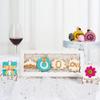 JCXPACK 24PCS 12 x 5 x 1.5 inches Auto-Popup One Piece Premium Macaron Boxes for 12, Cookie Boxes for Gift Giving, Bakery Box for Holiday Cookie Gift Sets view 3