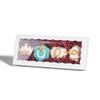 JCXPACK 50PCS 12 x 5 x 1.5 inches Auto-Popup One Piece Premium Cookie Boxes, Mini Strawberry Boxes, Bakery Box for Holiday Cookie Gift Sets view 2