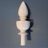 The Grand Finial Wood Finial Pencil Post 5 x 1 1/4. Choice: Oak Maple Cherry Walnut Mahogany. #14 (Oak) view 1