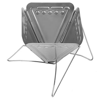 Collapsible Pour Over Coffee Dripper Filter Holder, Portable Paperless Folding Coffee Drip Rack Stainless Steel Reusable Coffee Expresso Maker Filter for Single Cup Brew Outdoor