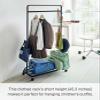 Yamazaki Home Smart Rolling Kids Clothes Coat Rack Stand, 45" - Steel view 2