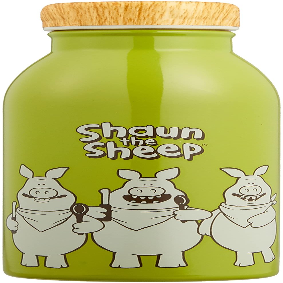 Shaun the Sheep 246008 Stainless Steel Bottle, Water Bottle, Approx. 12.2 fl oz (360 ml), Sean & 3 Pigs