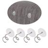 Twiste Pins Set, 100pcs Upholstery Bed Cover Fixed Spiral Pins for Sofa Car Home Furniture Hold Bed Skirt(Round) view 3
