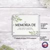 LifeSong Milestones Personalized Funeral Guest Book Wooden Spanish Memorial Guestbook Celebration of Life Guest Book Remembrance in Loving Memory Keepsake 8.5 x 11 (White) view 4