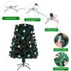7FT Small Light Fiber Optic Christmas Tree 290 Branches Artificial Christmas Tree with LED Small Light & 58 Acrylic Snowflakes view 3
