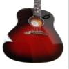 AXE HEAVEN Slash Guitar J-45 Vermillion Burst Acoustic 1:4 Scale Mini Guitar Model view 1