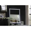 Acme House Marchese Wooden Frame Mirror with Beveled Edge in Pearl Gray view 2