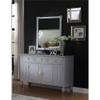 Acme House Marchese Wooden Frame Mirror with Beveled Edge in Pearl Gray view 4