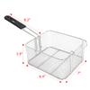 Electric Heavy Duty Stainless Steel Deep Fryer with Basket (6.3QT/6L Oil Capacity) view 4