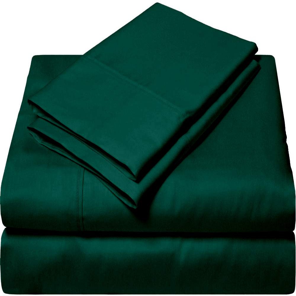 Femini Fashion Giza-Egyptian-Dreams-Set-My-Sheet-&-Pillow, 100% Giza Egyptian 1000 Thread Count Cotton, 12"-15" Deep Pockets |RV King, Teal Blue Color| 4-PC Sheet Set, Soft Breathable Bedsheets
