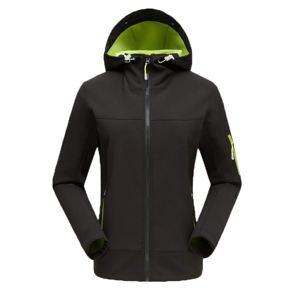 Andongnywell Women's Mountain Waterproof Ski Jacket Windproof Rain Jacket Winter Warm Snow Outdoor sports Coat (Black,3X-Large)