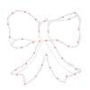 16" Red Bow Wire Silhouette with LED Lights view 1