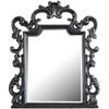 Acme House Delphine Wooden Frame Dresser Mirror with Beveled Edge in Charcoal view 1