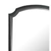 Acme House Beatrice Wooden Arched Frame Mirror with Beveled Edge in Charcoal view 4
