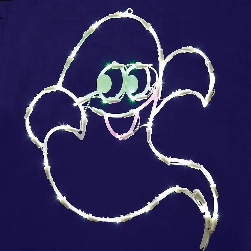 1 Piece(s) 15" Ghost Wire Silhouette with LED Lights