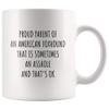 American Foxhound Dog Mug"Proud Parents", American Foxhound Owner Gift view 1