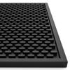AXIESO Silicone Drip Mat - 1/2 Inch Thick, Heat-Resistant and Food Safe - Counter Top, Coffee Bar or Restaurant - Drying Mat for Glasses - 18x12 Inches view 1