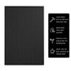 AXIESO Silicone Drip Mat - 1/2 Inch Thick, Heat-Resistant and Food Safe - Counter Top, Coffee Bar or Restaurant - Drying Mat for Glasses - 18x12 Inches view 2