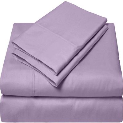 Giza-Egyptian-Dreams-Set-My-Sheet-&-Pillow, 100% Giza Egyptian 1000 Thread Count Cotton, 12"-15" Deep Pockets |RV King, Lilac Color| 4-PC Sheet Set, Soft Breathable Bedsheets