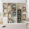 MAX Houser 6 Tier Shelf Hanging Closet Organizer, Closet Hanging Shelf with 2 Sturdy Hooks for Storage, Foldable (Grey-D3) view 4