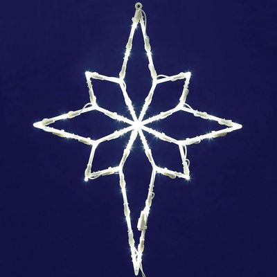 18" Star of Bethlehem Wire Silhouette with LED Lights