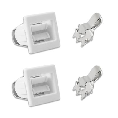NEW (2 Pack) 131658820 Compatible with Kenmore EL Dryer Door Latch Kit 131658845 + All models in description